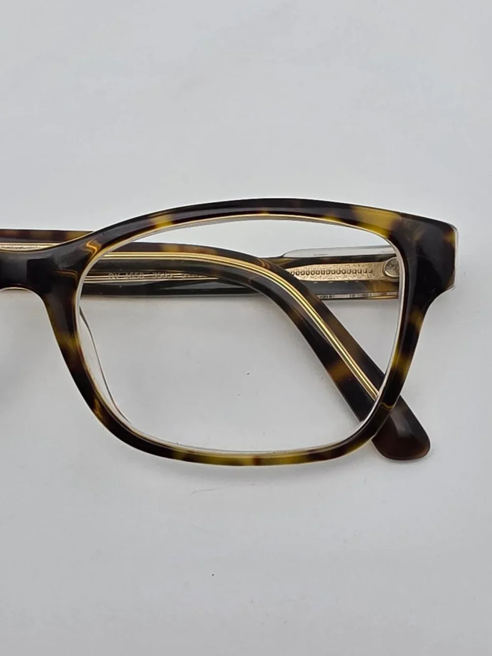 DKNY DY4650 3533 Tortoise on Crystal Clear Cat Eye Eyeglasses Frame w/ Case 51mm